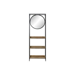 Настенное зеркало DKD Home Decor, чёрный металл (61 x 17.5 x 181 см) цена и информация | Подвесные зеркала | kaup24.ee