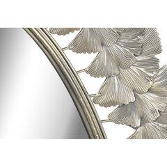 Seinapeegel DKD Home Decor Peegel Šampanja Metall Taime leht (69 x 3,5 x 98,5 cm) hind ja info | Peeglid | kaup24.ee