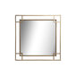 Seinapeegel DKD Home Decor Peegel Kuldne Metall (55 x 2,8 x 55 cm) hind ja info | Peeglid | kaup24.ee