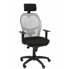 Офисный стул с изголовьем P&C 10CRNCR, чёрный  цена и информация | Офисные кресла | kaup24.ee