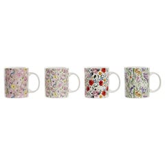 Кружка Mug DKD Home Decor Shabby Chic, 320 мл, 4 шт. цена и информация | Стаканы, фужеры, кувшины | kaup24.ee