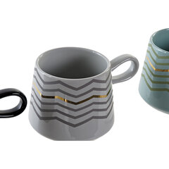 Кружка Mug DKD Home Decor Керамика, 400 мл, 4 шт. цена и информация | Стаканы, фужеры, кувшины | kaup24.ee