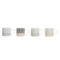 Кружка Mug DKD Home Decor, керамика, 420 мл, 4 шт. цена и информация | Стаканы, фужеры, кувшины | kaup24.ee