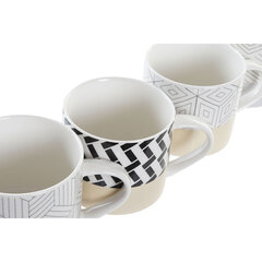 Кружка Mug DKD Home Decor, керамика, 420 мл, 4 шт. цена и информация | Стаканы, фужеры, кувшины | kaup24.ee