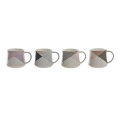 Кружка Mug DKD Home Decor Керамика, 370 мл, 4 шт. цена и информация | Стаканы, фужеры, кувшины | kaup24.ee