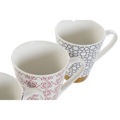 Кружка Mug DKD Home Decor, 460 мл, 3 шт. цена и информация | Стаканы, фужеры, кувшины | kaup24.ee