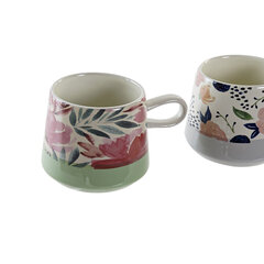 Кружка Mug DKD Home Decor Shabby Chic, 400 мл, 4 шт. цена и информация | Стаканы, фужеры, кувшины | kaup24.ee