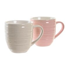 Кружка Mug DKD Home Decor, 370 мл, 2 шт. цена и информация | Стаканы, фужеры, кувшины | kaup24.ee