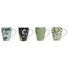 Кружка Mug DKD Home Decor Shabby Chic, 320 мл, 4 шт. цена и информация | Стаканы, фужеры, кувшины | kaup24.ee