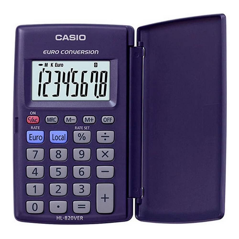 Kalkulaator Casio Tasku (10 x 62,5 x 104 mm) цена и информация | Kirjatarbed | kaup24.ee