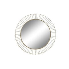 Seinapeegel DKD Home Decor Peegel Kuldne Metall (80 x 8 x 80 cm) hind ja info | Peeglid | kaup24.ee
