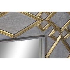 Seinapeegel DKD Home Decor Hall Kuldne Mangopuit (154 x 5 x 92 cm) hind ja info | Peeglid | kaup24.ee