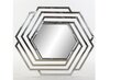 Seinapeegel DKD Home Decor Kristall Hõbedane Roostevaba teras Shabby Chic (71 x 2 x 81 cm) hind ja info | Peeglid | kaup24.ee
