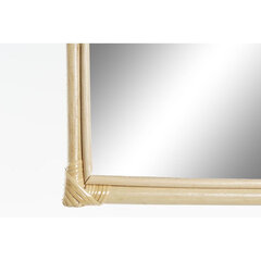 Настенное зеркало DKD Home Decor, натуральный бамбук (40 x 5 x 70 см) цена и информация | Зеркала | kaup24.ee