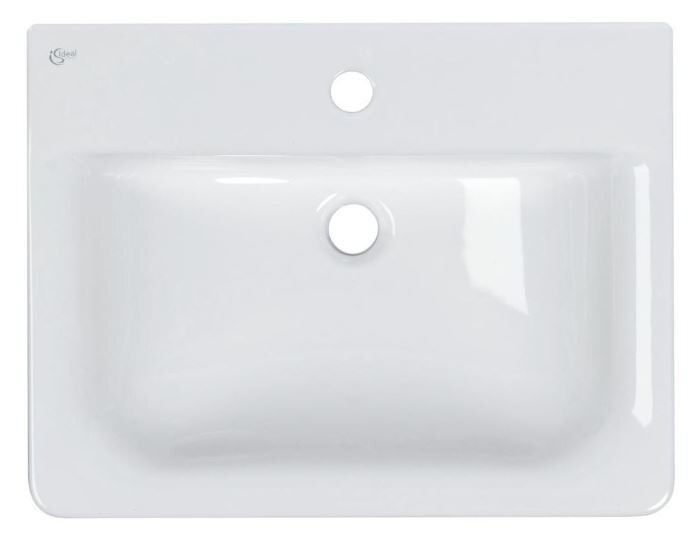 Valamu Ideal Standard Connect Cube, 60x46 cm, E794501 цена и информация | Kraanikausid, valamud | kaup24.ee