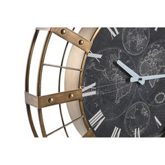 Настенное часы DKD Home Decor, позолоченное железо (60 x 6.5 x 78 см) цена и информация | Часы | kaup24.ee