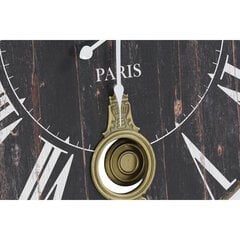 Настенное часы DKD Home Decor, черный металл MDF (58 x 8 x 58 см) цена и информация | Часы | kaup24.ee