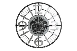 Настенное часы DKD Home Decor, чёрное железо (80 x 7 x 80 см) цена и информация | Часы | kaup24.ee