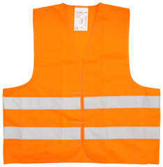 Жилет сигнальный оранжевый Vorel цена и информация | Рабочая одежда | kaup24.ee