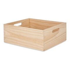 Контейнер для хранения, древесина сосны  цена и информация | Ящики для вещей | kaup24.ee