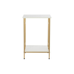 Журнальный столик DKD Home Decor, позолоченный металл MDF, белый (40 x 35 x 60 см) цена и информация | Журнальные столики | kaup24.ee