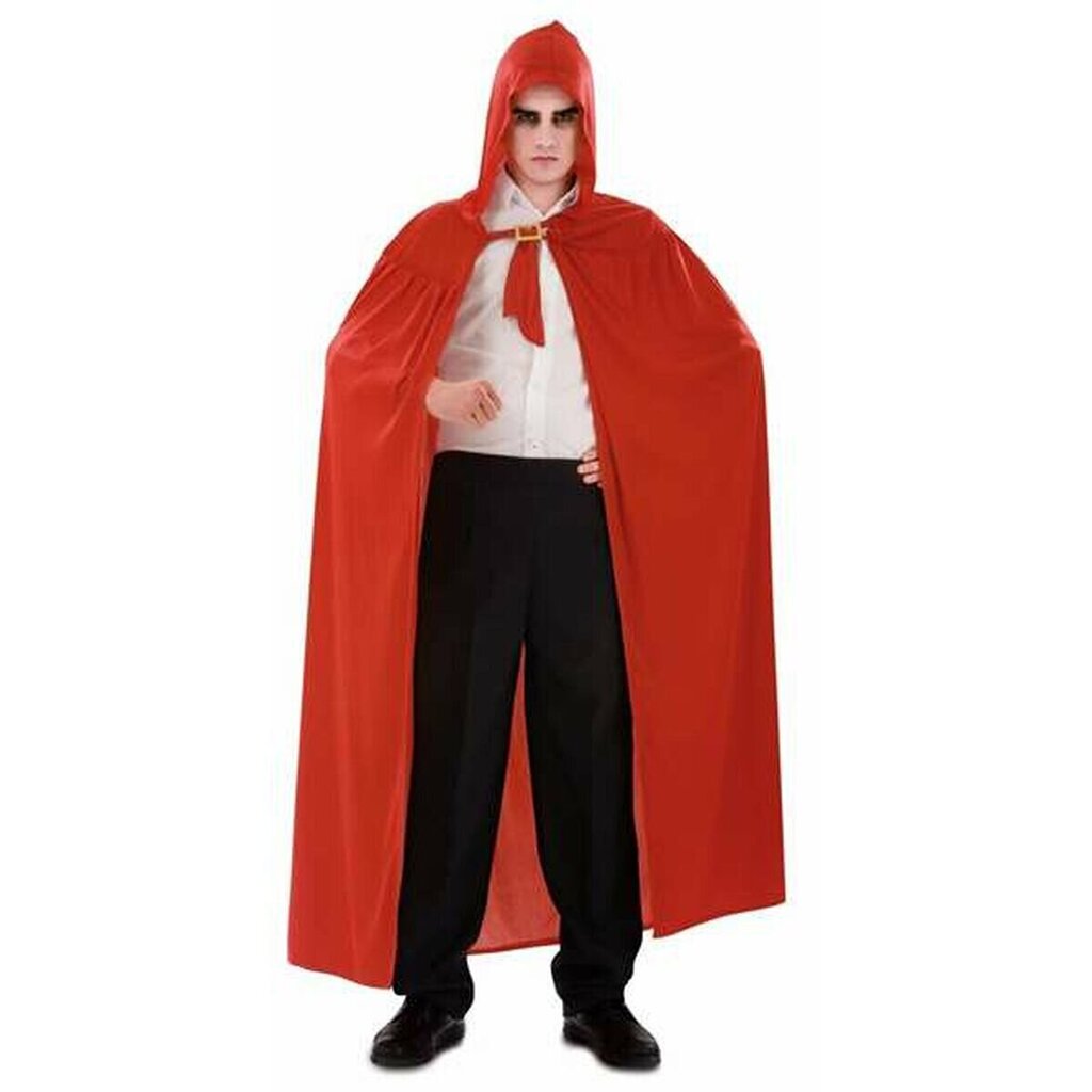 Mantel My Other Me Punane Mehed Üks suurus Kapuutsiga hind ja info | Karnevali kostüümid | kaup24.ee