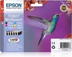 Multipack C13T08074011 цена и информация | Картриджи для струйных принтеров | kaup24.ee