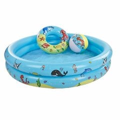 Детский надувной бассейн Swim Essentials 2020SE465, 120 см, цвет аквамарин цена и информация | Бассейны | kaup24.ee
