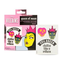 Ajutised Tätoveeringud Mad Beauty Disney Villains Evil Queen цена и информация | Кисти для макияжа, спонжи | kaup24.ee