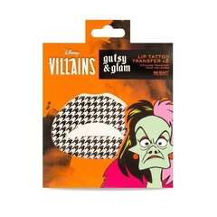 Ajutised Tätoveeringud Mad Beauty Disney Villains Cruella Huuled hind ja info | Meigipintslid, -käsnad | kaup24.ee