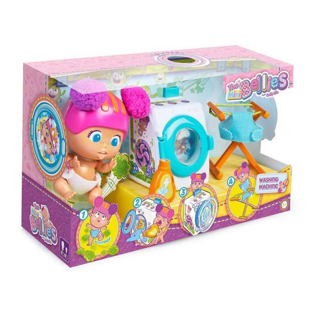 Beebinukk Famosa Mini Hula Washing Machine цена и информация | Tüdrukute mänguasjad | kaup24.ee