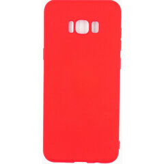 Evelatus Samsung S8 Plus Soft Touch Silicone Red hind ja info | Telefoni kaaned, ümbrised | kaup24.ee