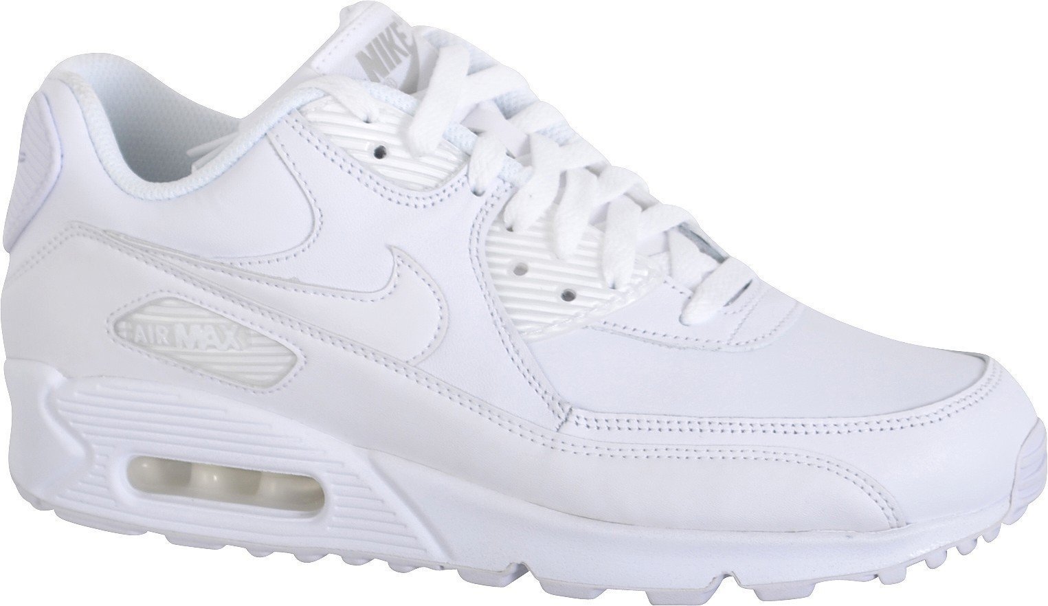 Meeste spordijalanõud Nike Air Max 90 Leather 302519-113, valge цена и информация | Spordi- ja vabaajajalatsid meestele | kaup24.ee