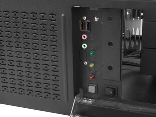 Блок ATX Lanberg SC01-4504-08B Коммутационный шкаф Чёрный 4U цена и информация | Серверы | kaup24.ee