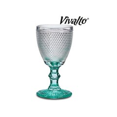 Стакан Vivalto бирюзовый (240 ml) (0,24 L) (8,2 x 15,5 x 8,2 cm) цена и информация | Стаканы, фужеры, кувшины | kaup24.ee