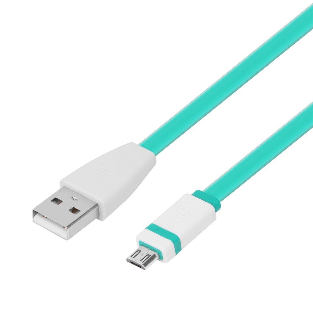 TB Mikro-USB kaabel 1 m. Roheline hind ja info | Kaablid ja juhtmed | kaup24.ee