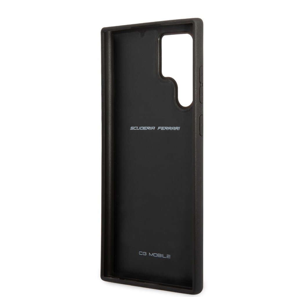 Ferrari Real Carbon Hard Case for Samsung Galaxy S22 Ultra Black hind ja info | Telefoni kaaned, ümbrised | kaup24.ee