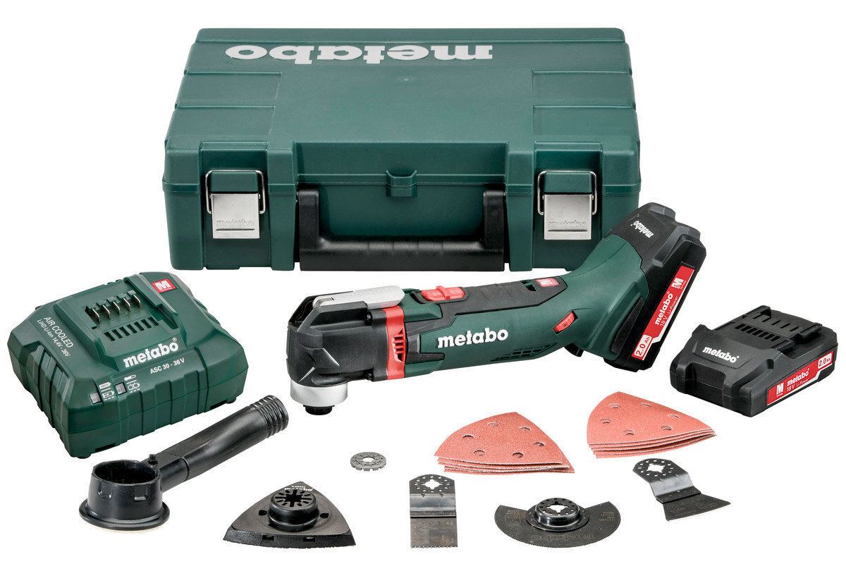 Multitööriist Metabo 18 LTX / 18V / 2,0 Ah hind ja info | Lihvmasinad ja ketaslõikurid | kaup24.ee