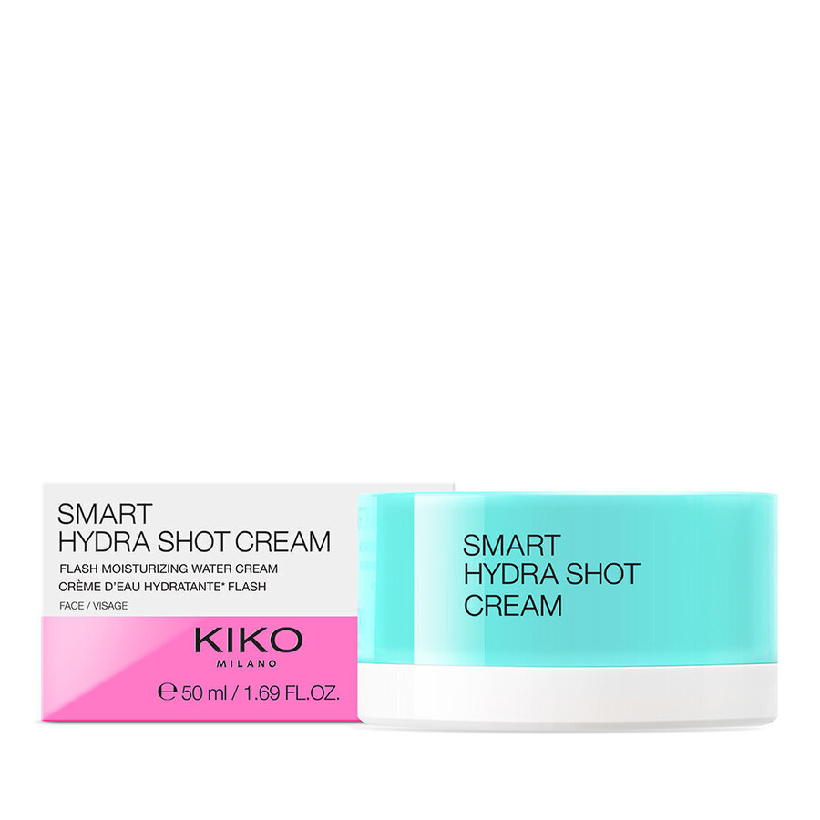 Niisutav näokreem Kiko Milano Smart Hydrashot Cream, 50 ml hind ja info | Näokreemid | kaup24.ee