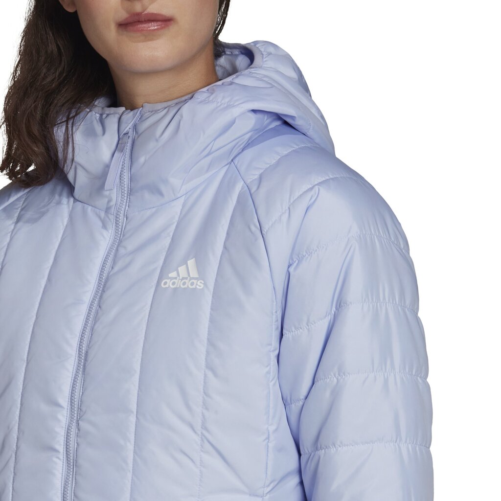 Jope adidas Itavic 3-Stripes Light Hooded Jacket helelilla hind ja info | Naiste joped ja parkad | kaup24.ee