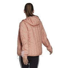 Женская куртка ITAVIC 3-STRIPES LIGHT HOODED JACKET, бежевая kaina ir informacija | Женские куртки | kaup24.ee