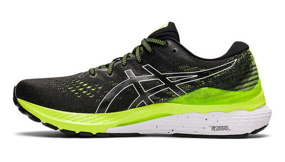 Jooksujalatsid Asics Gel-Kayano 28 must/roheline hind ja info | Spordi- ja vabaajajalatsid meestele | kaup24.ee