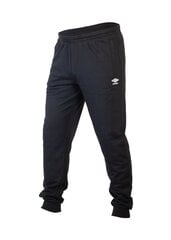 Meeste dressipüksid Umbro Essentials Logo Pant, must hind ja info | Meeste spordiriided | kaup24.ee