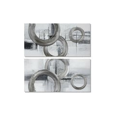 Maal DKD Home Decor Abstraktne Kaasaegne (120 x 2,8 x 60 cm) (2 Ühikut) hind ja info | Seinapildid | kaup24.ee