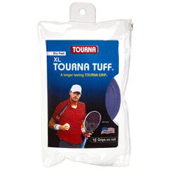 Tennisereketi käepide Tourna Tuff XL, 10 tk, Sinine (Tuff-10-XL) hind ja info | Välitennise tooted | kaup24.ee