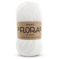 Lõngad Drops Flora 02, 50 g, 210 m hind ja info | Kudumistarvikud | kaup24.ee