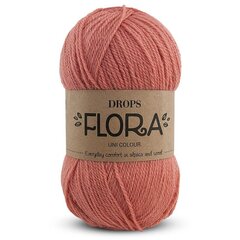 Lõngad Drops Flora 20, 50 g, 210 m hind ja info | Kudumistarvikud | kaup24.ee