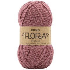 Lõngad Drops Flora 24, 50 g, 210 m hind ja info | Kudumistarvikud | kaup24.ee