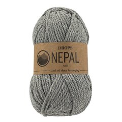 Lõngad Drops Nepal 0501, 50 g, 75 m hind ja info | Kudumistarvikud | kaup24.ee