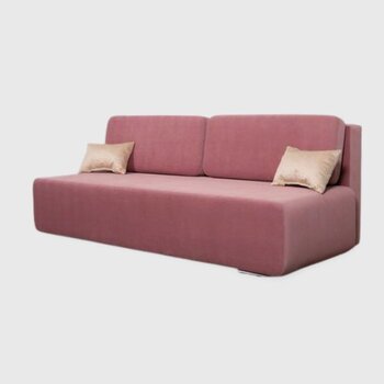 Диван-кровать "Ovals" Светло Розовый цена и информация | Диваны | kaup24.ee